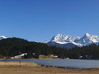 Deutschland - Karwendelpanorama vom Geroldsee